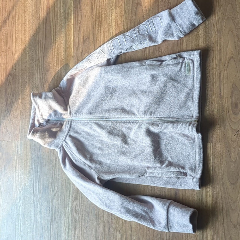 Calvin Klein / fleece zip-up / M